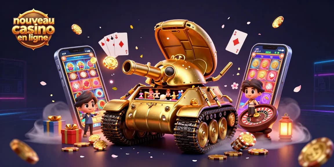 Jouez sur un nouveau casino en ligne avec une animation dynamique captivante