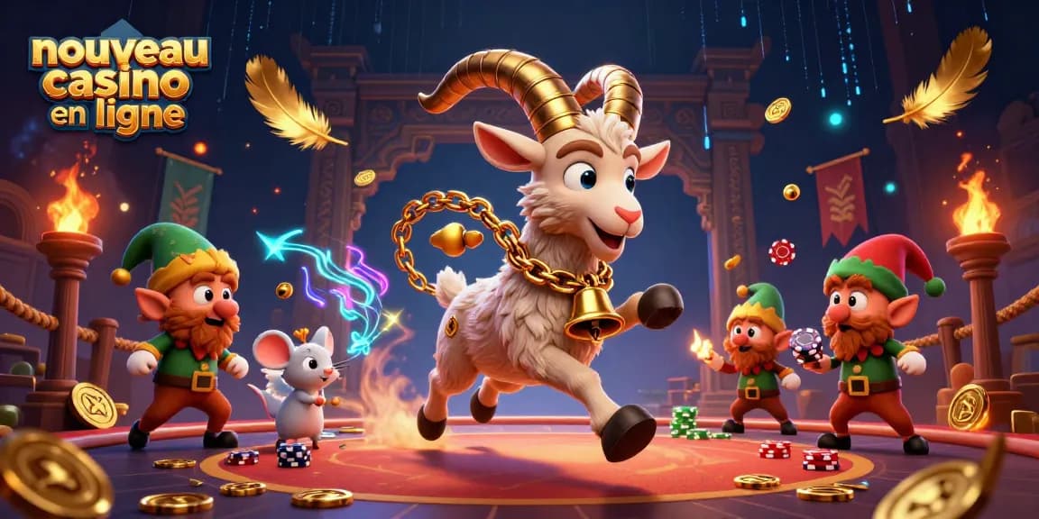 Découvrez le nouveau casino en ligne, où les jeux d'argent prennent vie avec excitement!