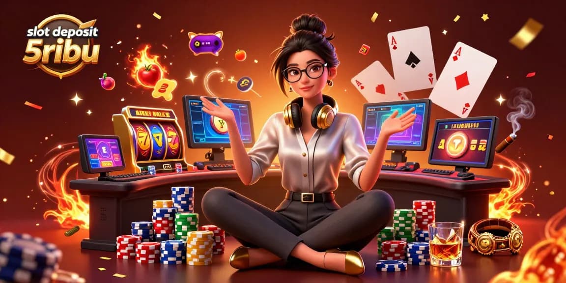Experience exciting gameplay in slot deposit 5ribu with vibrant symbols and dynamic casino atmosphere.