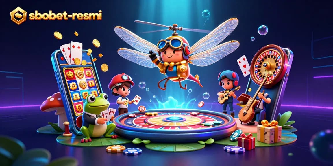 Experience dynamic gaming with sbobet-resmi, featuring unique characters and vibrant casino action!