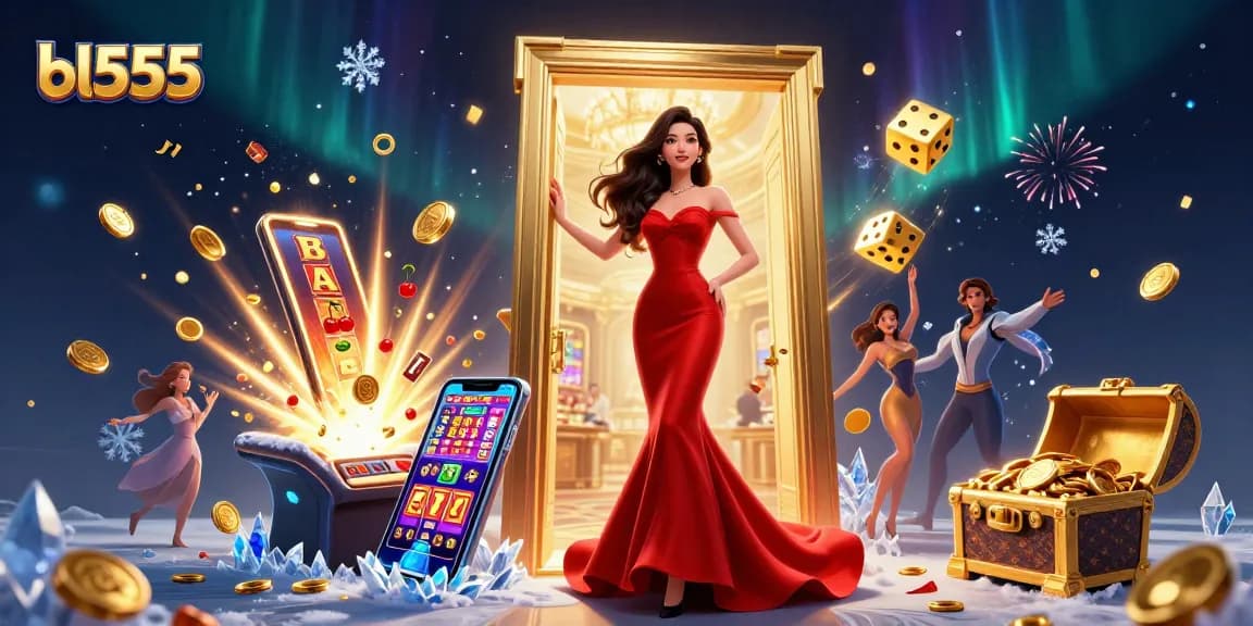 Experience the excitement of bl555 with vibrant casino scenes and interactive games.