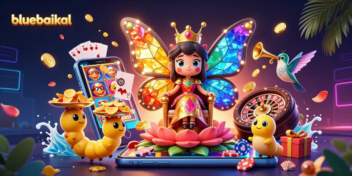 Engage with bluebaikal, a colorful casino universe replete with dynamic slot elements and vibrant characters.