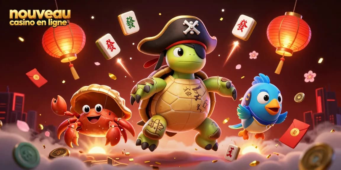 Profitez de l'expérience d'un nouveau casino en ligne captivant avec des personnages animés et des éléments de jeu dynamiques.