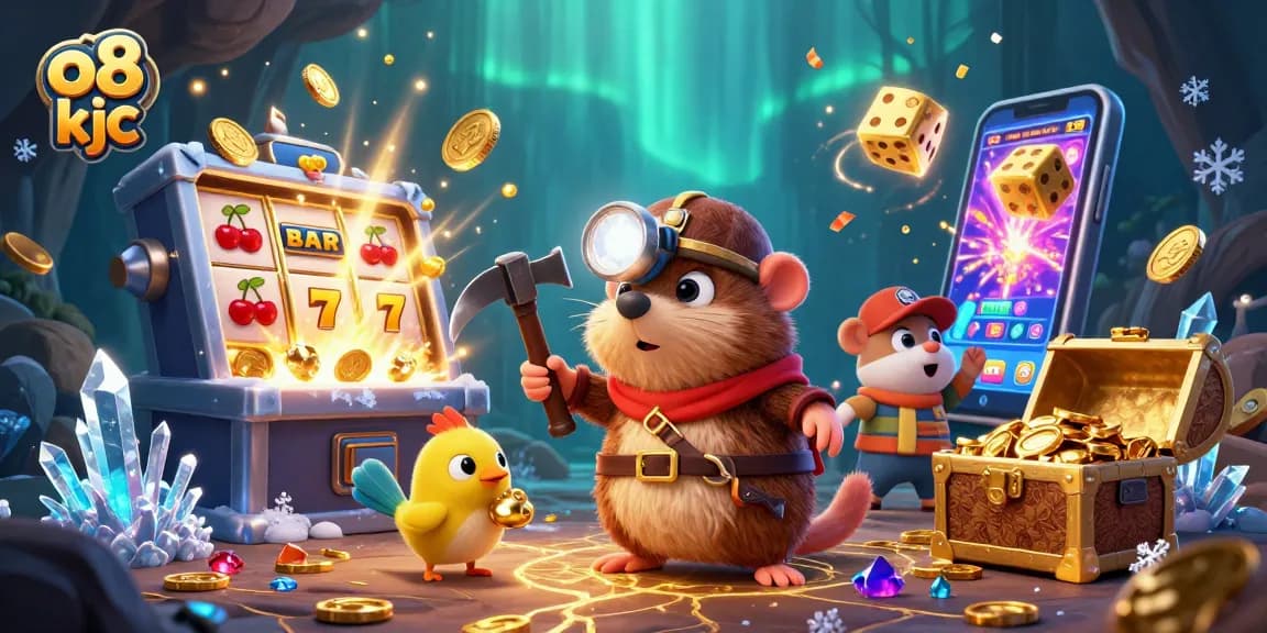 Engage with exciting casino adventures at o8 kjc with vibrant game scenes and action.