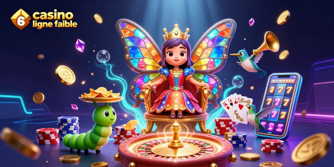 Jouez dans un casino en ligne fiable avec des éléments de jeu colorés et des personnages captivants.