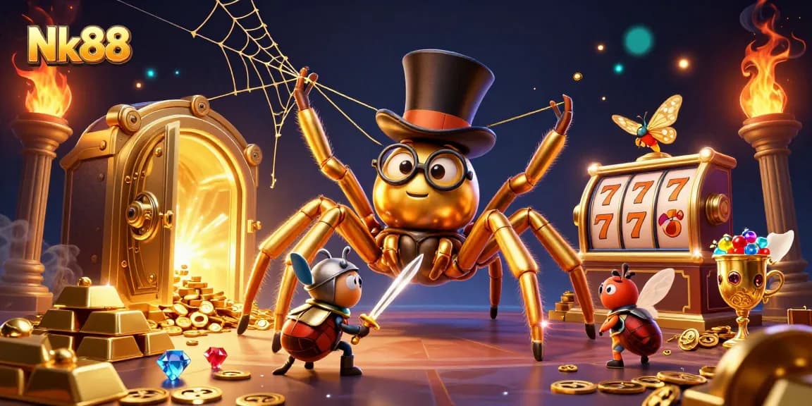 Experience the thrilling jackpot as Nk88 reveals glittering treasures and dynamic fun!