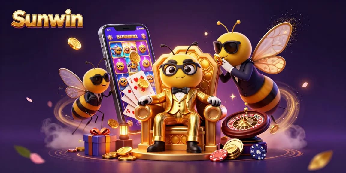 Engage in Sunwin's thrilling casino adventure with vibrant games and golden prizes