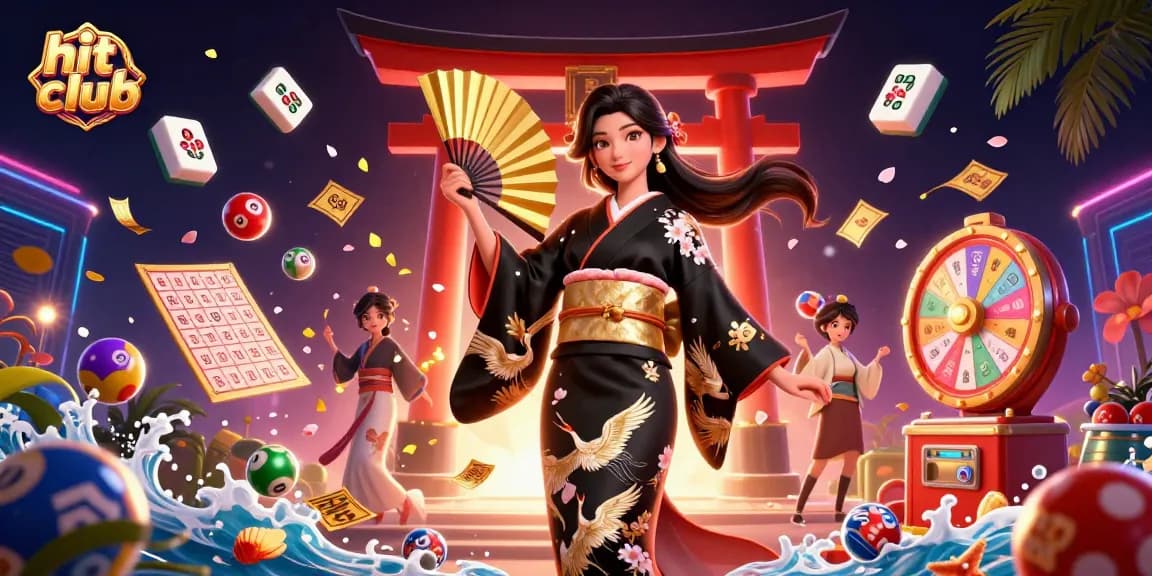 Engage with hit club by enjoying dynamic gaming elements like spinning prize wheels and colorful lottery balls.