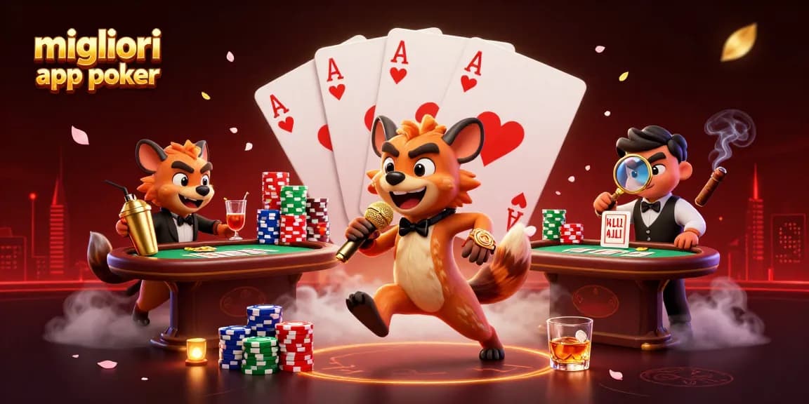 Scopri le migliori app poker mentre le giovani iene si esibiscono in un casinò comico.