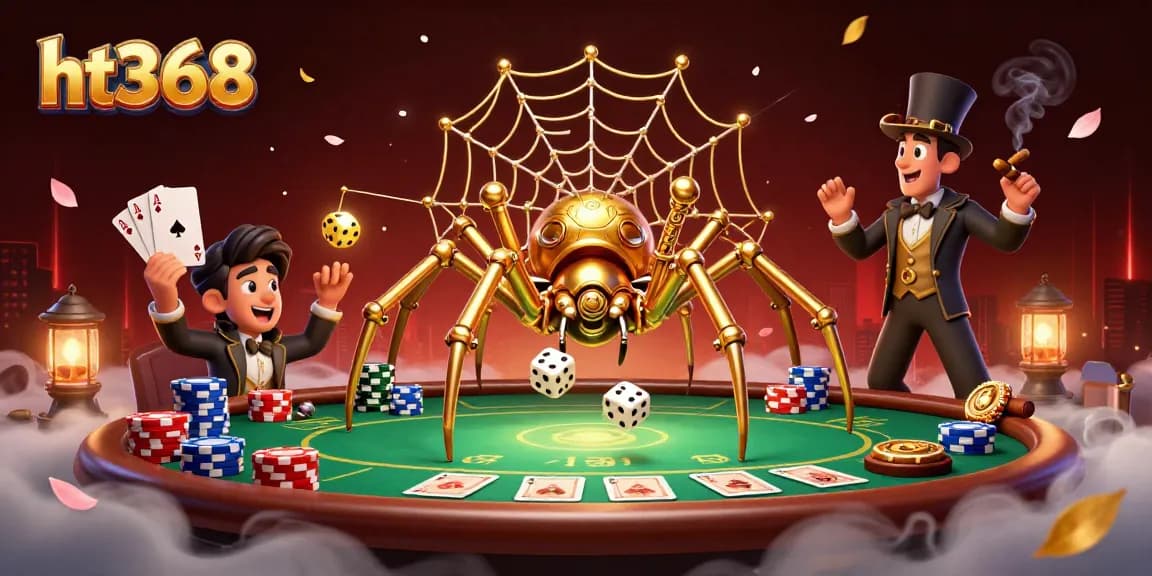 Engage in thrilling gameplay at ht368 with a vibrant casino scene featuring steampunk elements.