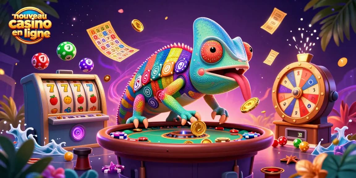 Profitez du jeu avec un nouveau casino en ligne rempli de couleurs vives et d'activités passionnantes.