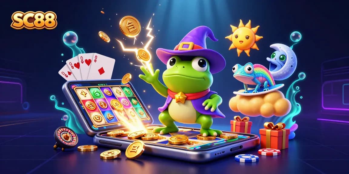 Experience winning thrills at SC88 with colorful slot games and vibrant casino action.