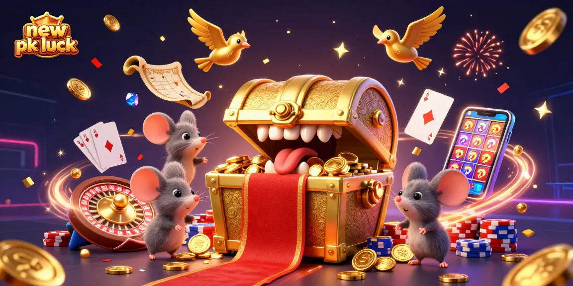 Experience new pk luck at an interactive casino filled with treasure, rewards, and excitement.