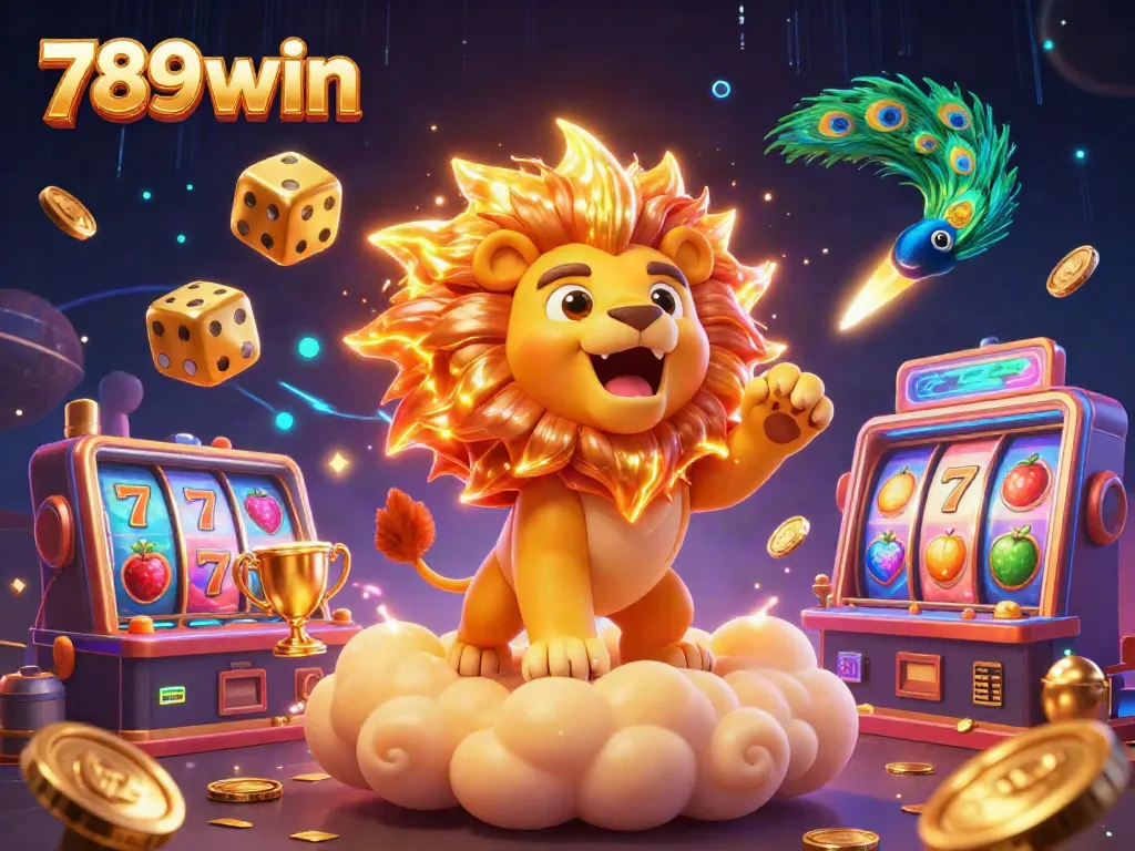 Engage with 789win and experience thrilling slot adventures featuring roaring lion and dynamic elements.