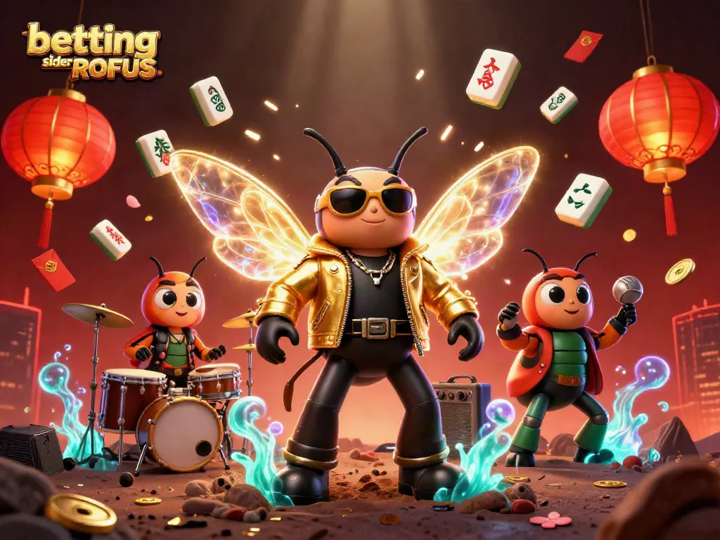 Experience the excitement of betting sider uden ROFUS with our vibrant 3D casino scene filled with dynamic characters.