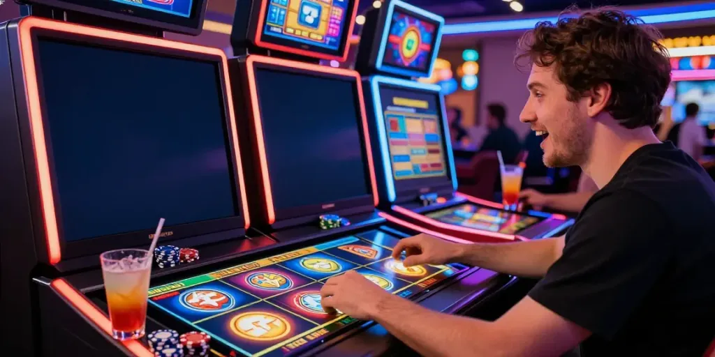Wira55: Pemain judi slot online terlibat dengan antusias di kasino virtual.