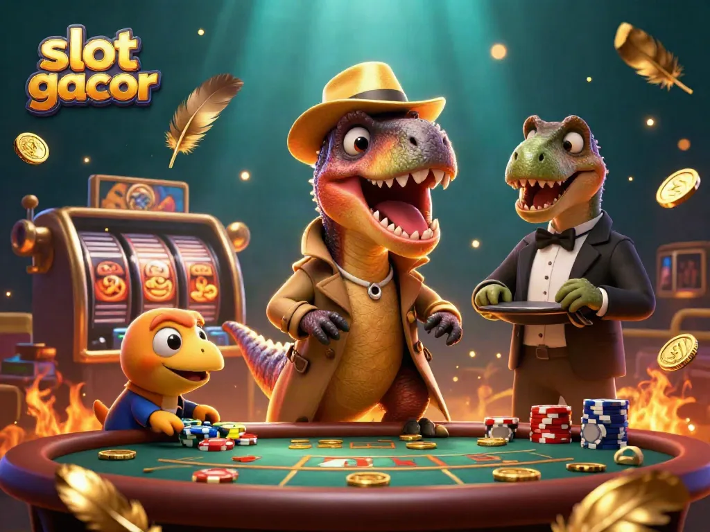 Experience the thrill of slot gacor with a velociraptor card counter and unexpected twists at the table.