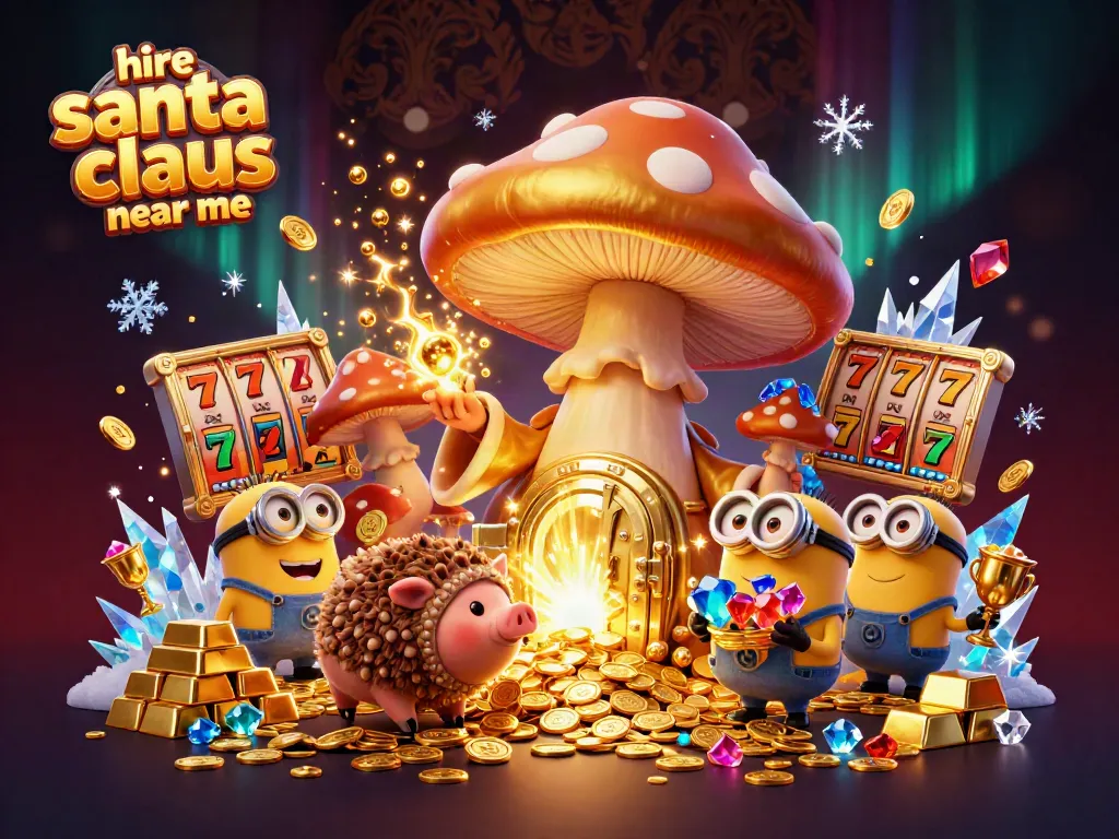 Experience magic with a festive twist while you hire santa claus near me for thrilling casino experiences!