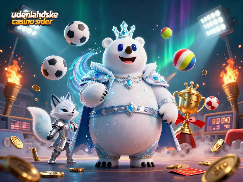 Engage with udenlandske casino sider as the ice king polar bear and silver fox navigate a dynamic gambling scene.