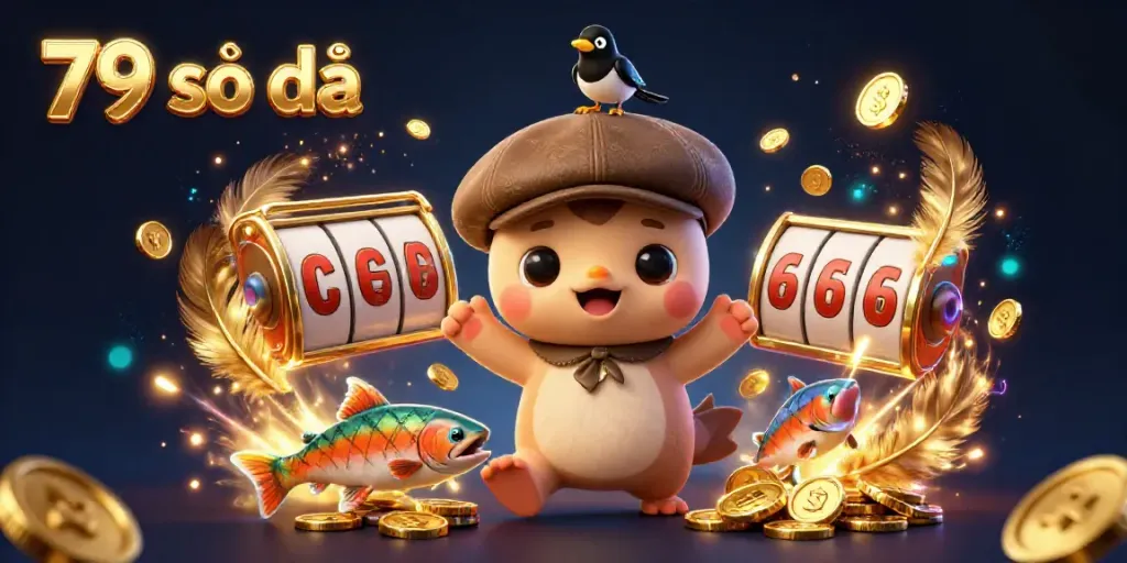 Engage with 79 số đỏ through exciting 3D casino scenes featuring lively characters and vibrant game elements.
