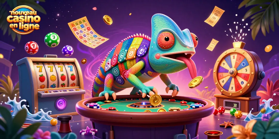 Profitez du jeu avec un nouveau casino en ligne rempli de couleurs vives et d'activités passionnantes.