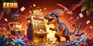 Experience thrilling jackpot wins at EE88 casino with exciting 3D characters and vibrant treasures