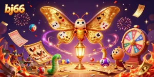Experience thrilling cockfighting action at bj66 with vibrant illustrations and winning odds.