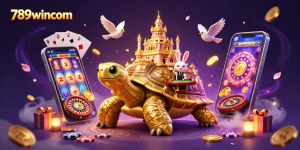 Experience thrilling gameplay at 789wincom with our vibrant casino illustration full of action!