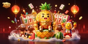 Enhance your betting strategy with the vibrant 7mcn voto casino scene featuring playful characters and slot elements.